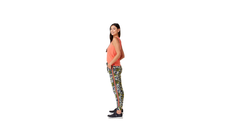 Krimson Klover Kennedy Jogger Pants - Womens, Floral Forest, Large, S23150P-670-L