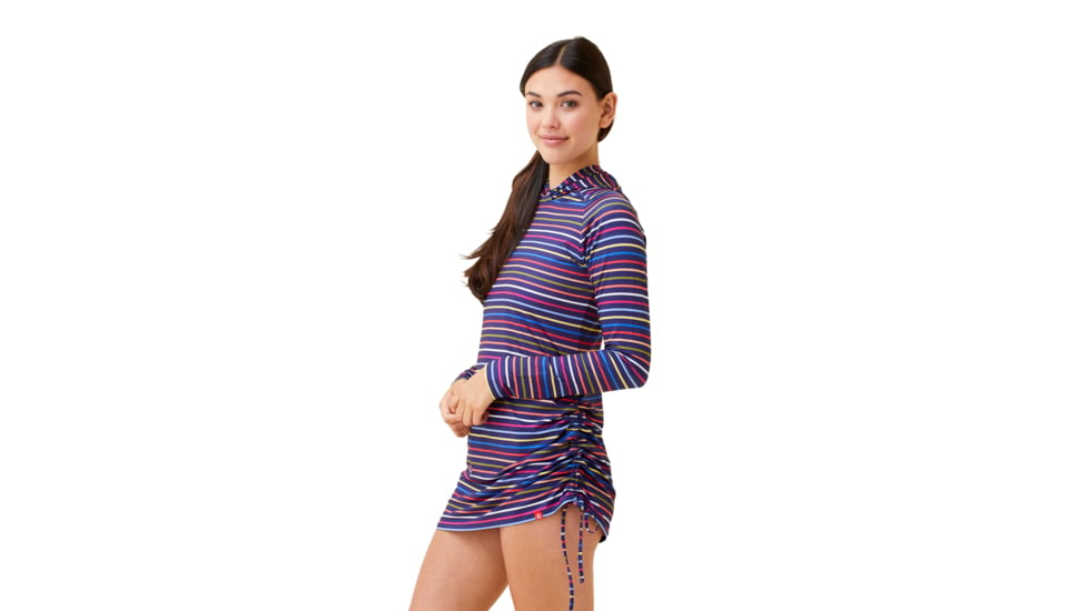 Krimson Klover Mandy Tunics - Womens, Multi Stripe Indigo, Medium, S23170-669-M