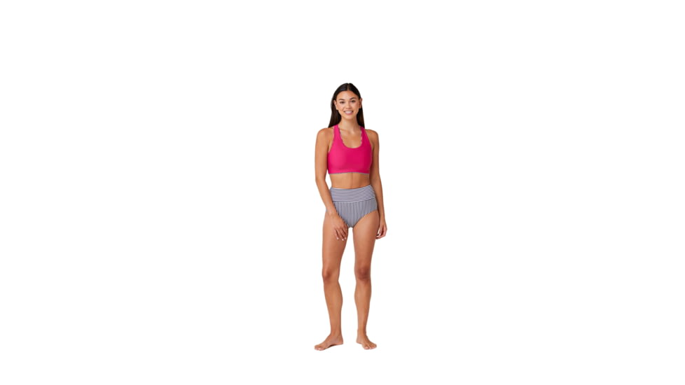 Krimson Klover Nokoni Reversible Bikini Bottoms - Womens, Indigo Stripe, Small, S23139-659-S