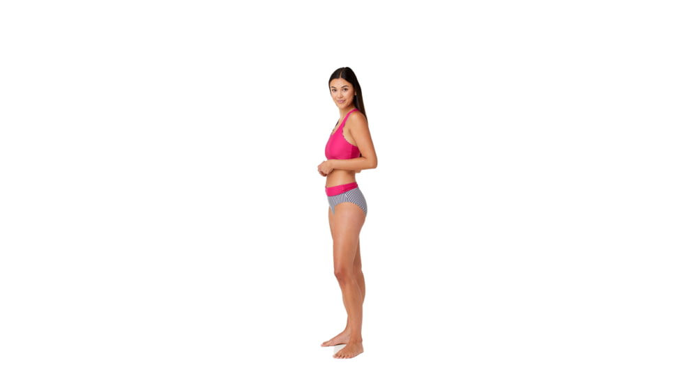 Krimson Klover Nokoni Reversible Bikini Bottoms - Womens, Indigo Stripe, Small, S23139-659-S