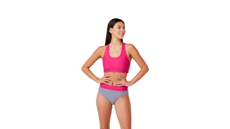 Krimson Klover Nokoni Reversible Bikini Bottoms - Womens, Indigo Stripe, Small, S23139-659-S