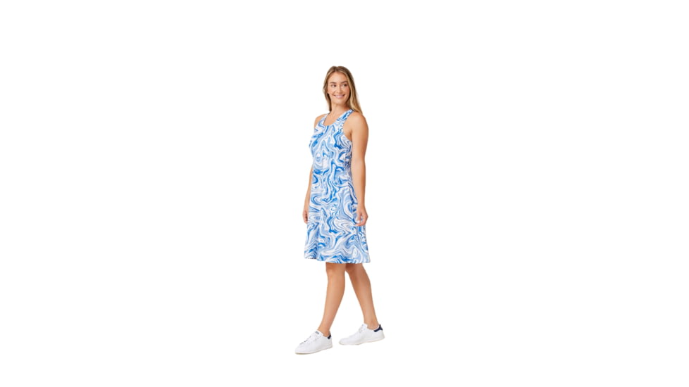 Krimson Klover Piper Dresses - Womens, Blue Marble, Extra Large, S23125-671-XL