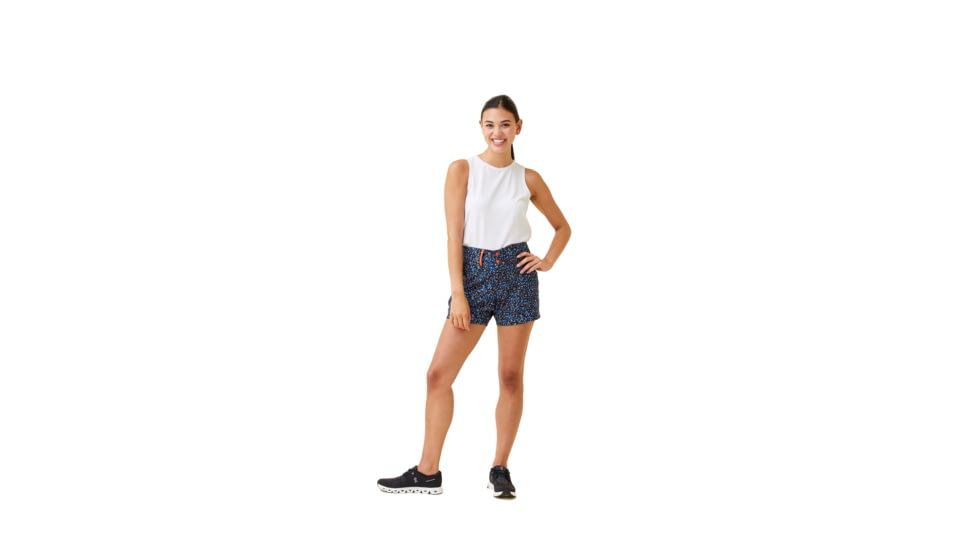 Krimson Klover Rory 5in Inseam Shorts - Womens, Confetti Black, Extra Large, S23101-651-XL