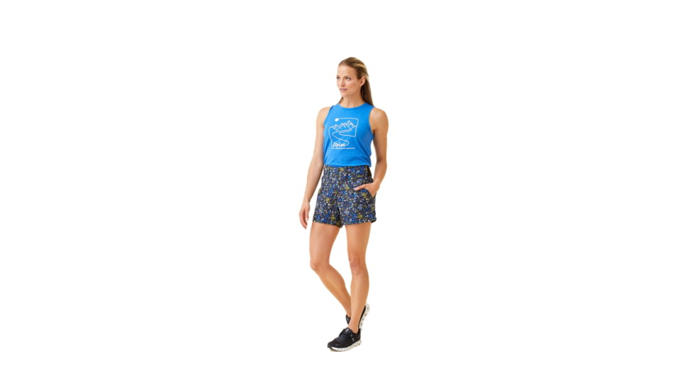 Krimson Klover Rory 5in Inseam Shorts - Womens, Lakeside Indigo, Large, S23101-666-L