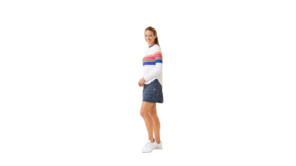 Krimson Klover Sara Long Sleeve Sunshirts - Womens, Multi Stripe, Extra Large, S23145-690-XL