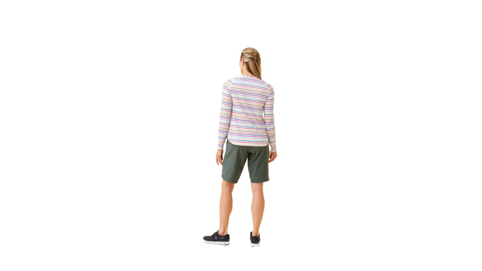 Krimson Klover Sara Long Sleeve Sunshirts - Womens, Stripe, Small, S23145-655-S