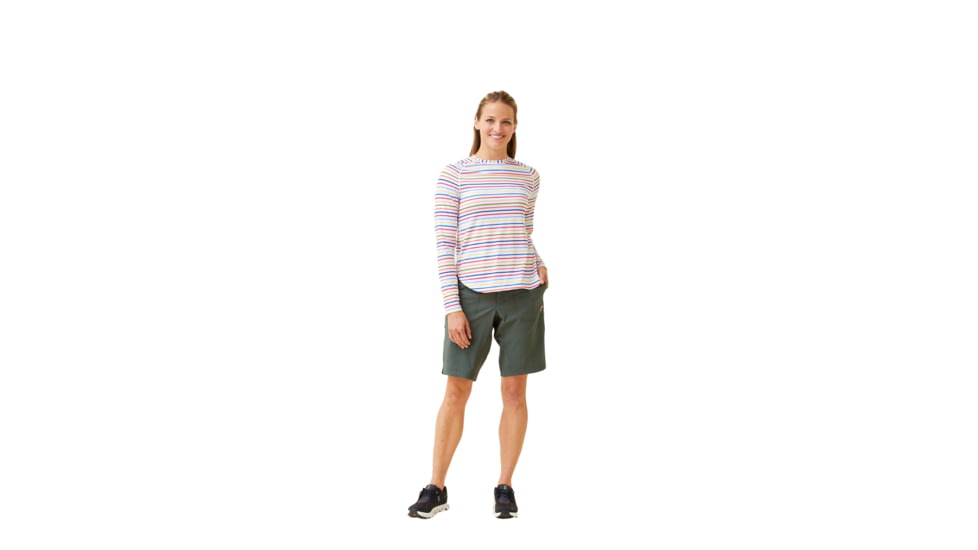Krimson Klover Sara Long Sleeve Sunshirts - Womens, Stripe, Small, S23145-655-S