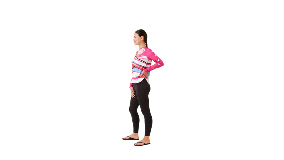 Krimson Klover Sara Long Sleeve Sunshirts - Womens, Sunrise, Large, S23145-689-L