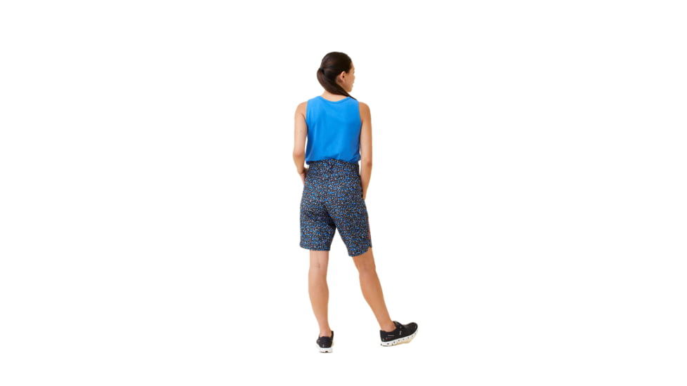 Krimson Klover Sienna 11in Inseam Shorts - Womens, Confetti Black, Small, S23103-651-S