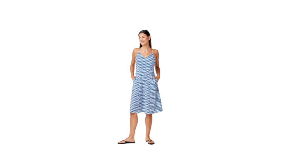 Krimson Klover Stella Dresses - Womens, Geo S. Blue, Large, S23126-677-L
