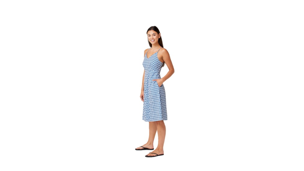 Krimson Klover Stella Dresses - Womens, Geo S. Blue, Large, S23126-677-L
