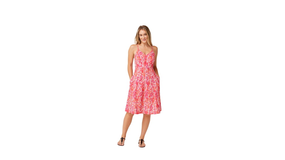 Krimson Klover Stella Dresses - Womens, Tie Dye Coral, Large, S23126-675-L