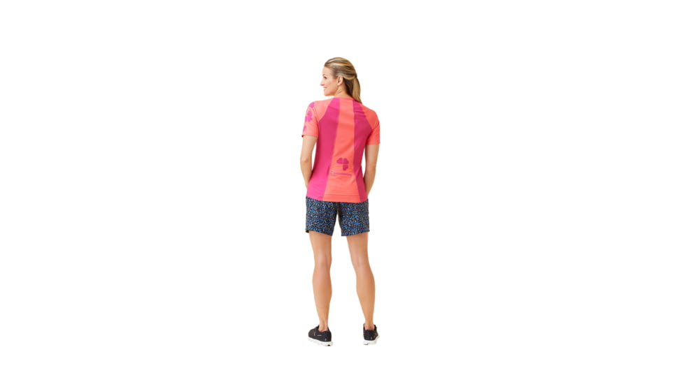 Krimson Klover Vida Jersey T-Shirts - Womens, Clover Coral, Extra Small, S23108-664-XS