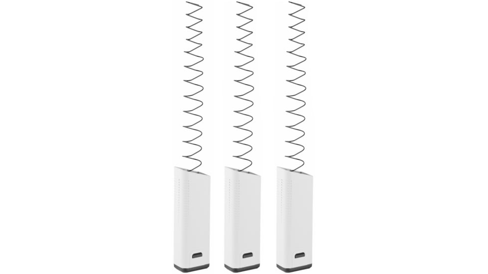 KRISS USA Kriss VECTOR .45 ACP +17 Rounds Pistol Magazine Extension - 3 Pack, Alpine White, 17, KRKVA-MX2K45AP01