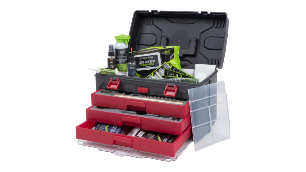 Krome Gun Center Toolbox Cleaning Kit, Black, 70548