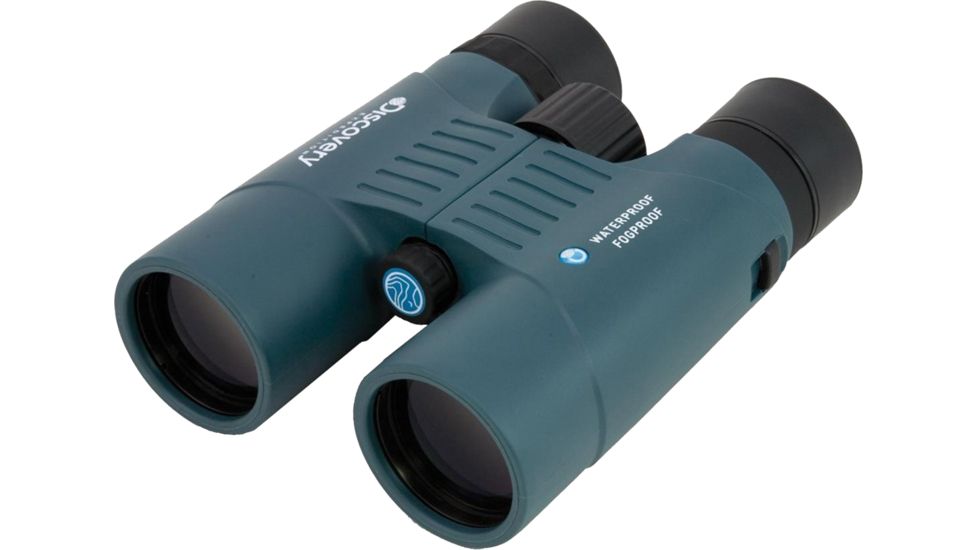 Kruger Optical Discovery Expedition 10x42 Roof Prism Binoculars, Blue 81004 
