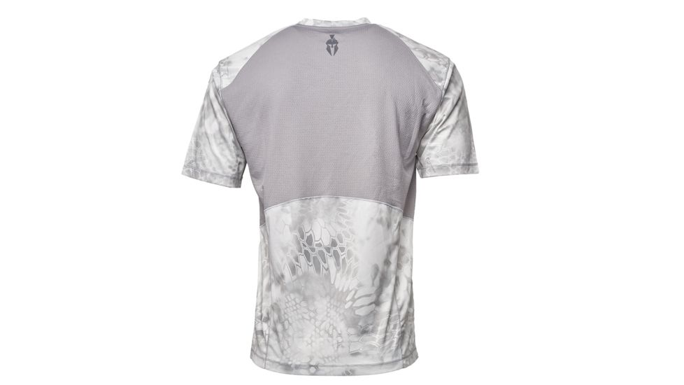 Kryptek Aura Short Sleeve - Men's, Wraith/Wolf Grey, Extra Small, 19AURSSYWG2