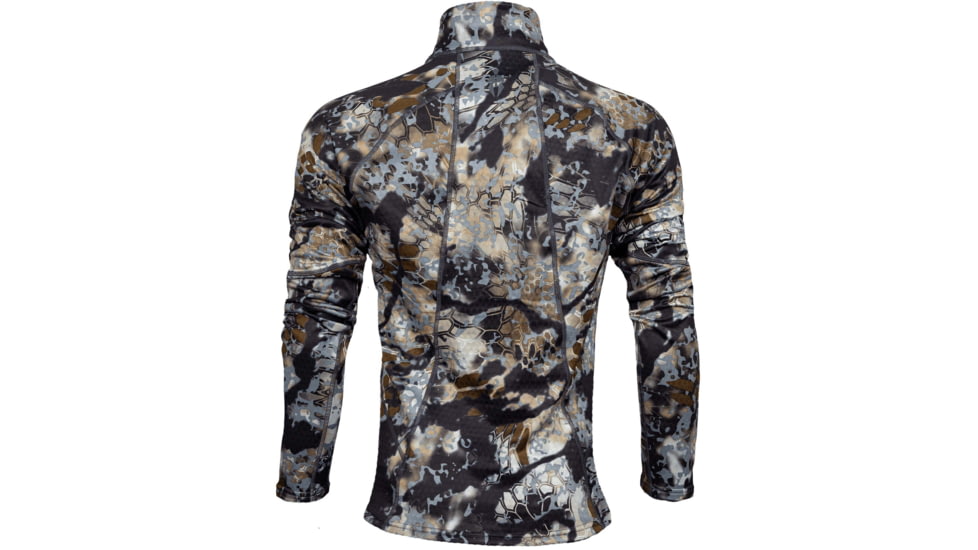 Kryptek Cronos 1/2 Zip Shirt - Womens, Obskura Skyfall, S, 19WCROZSF3