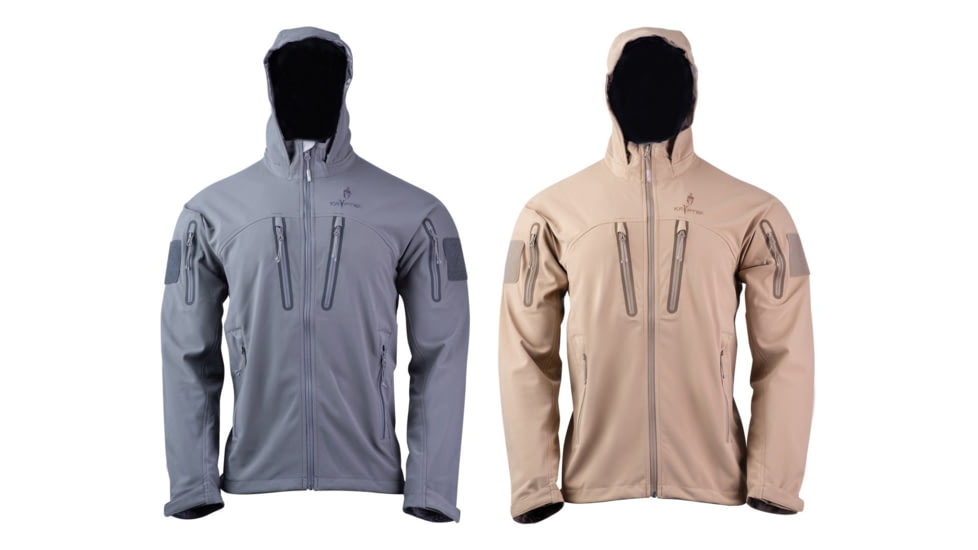 Kryptek Dalibor 3 Jacket, Dark Charcoal, Khaki