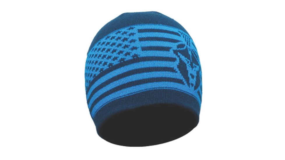 Kryptek Flag Beanie, Navy, One Size, 18FLABHNY