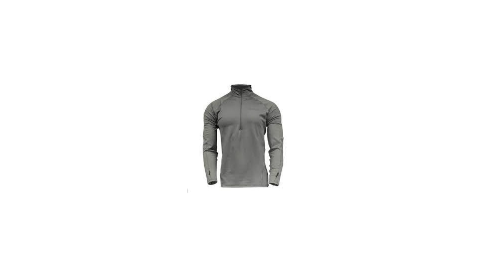 Kryptek Fleece Collection Cronos 1/2 Zip Jacket - Mens, Dark Charcoal, Medium, 18CROLSZDC4