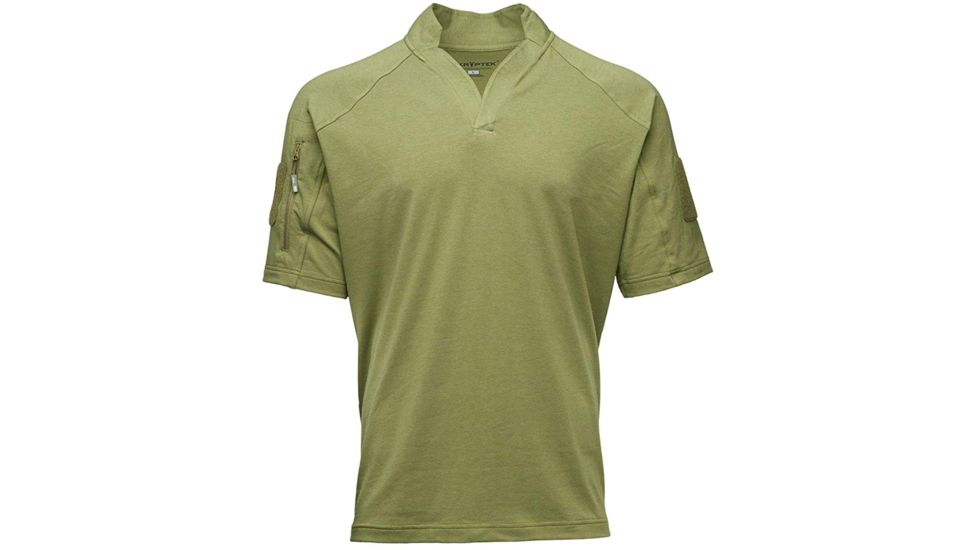 Kryptek Garrison Short Sleeve Shirt - Mens, Ranger Green, Extra Large, 19GARSSRG6