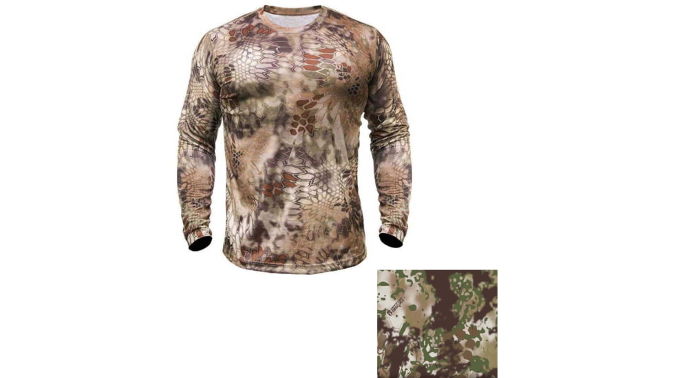 Kryptek K-ORE Collection Hyperion LS Crew Top - Mens, Transitional, Medium, 16HYPLSTS4