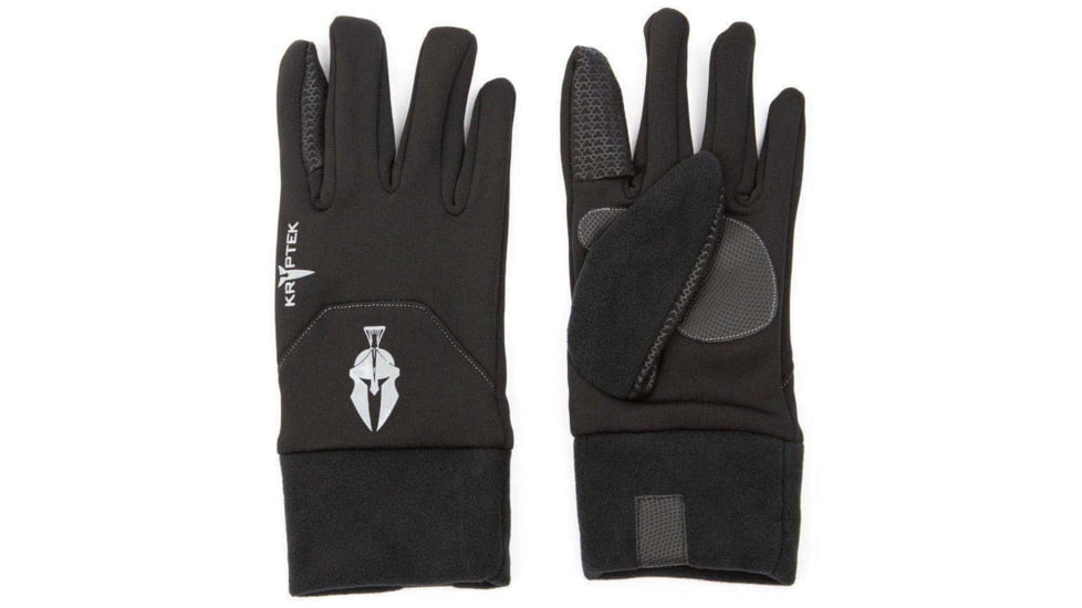 Kryptek Lykos Fleece Glove - Mens, Black, M, 21LYKABK4