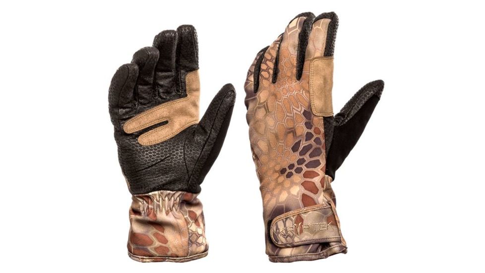 Kryptek Mens Rogue Softshell Gloves, Highlander, Medium 16ROGAH3
