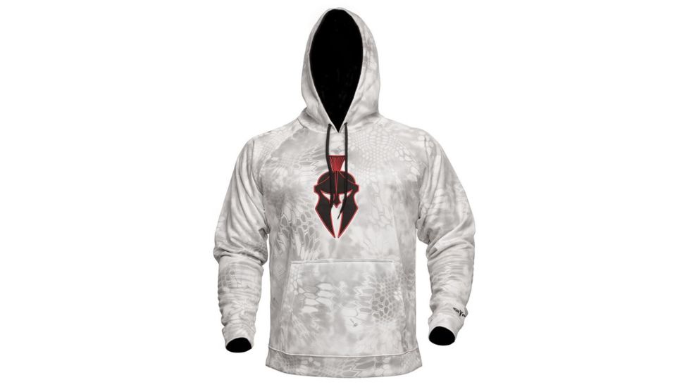 Kryptek Mens Tartaros Hoodie, Wraith/Black, Exrta Small, 15TARTYB2