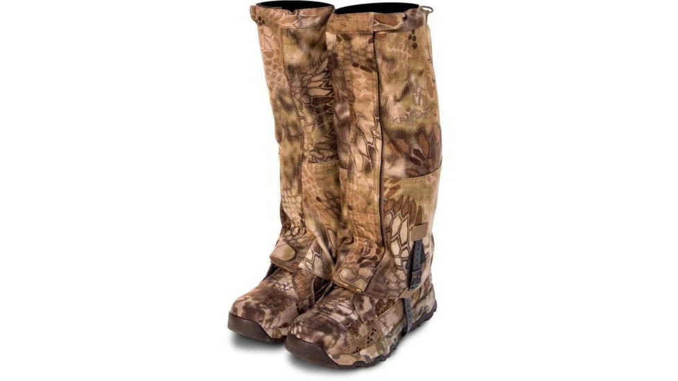 Kryptek Petra II Gaiter Lower Leg Covers, Medium, Regular Inseam, Highlander, 22PETAH4