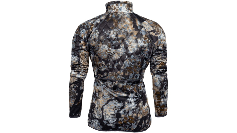Kryptek Thea 1/2 Zip Shirt - Womens, Dark Charcoal, XL, 19WTHEAZSF6