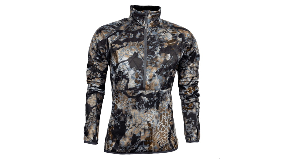 Kryptek Thea 1/2 Zip Shirt - Womens, Dark Charcoal, XL, 19WTHEAZSF6