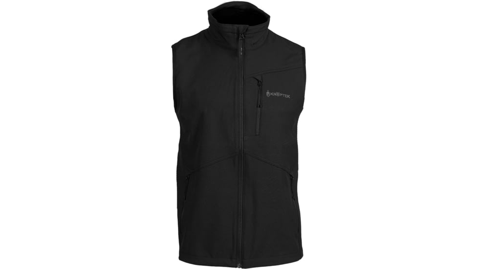 Kryptek Theron Vest - Mens, Black, S, 18THEVB3