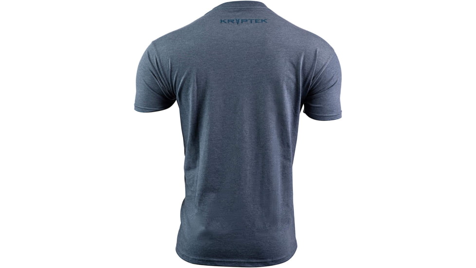 Kryptek Three Tee, Navy Heather, M, 18KTSSCNVH4
