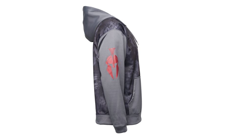 Kryptek Triad Hoodie - Mens, Typhon/Dk Charcoal, Extra Large, 19TRIHTDC6