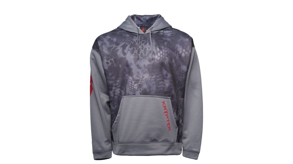 Kryptek Triad Hoodie - Mens, Typhon/Dk Charcoal, Extra Large, 19TRIHTDC6
