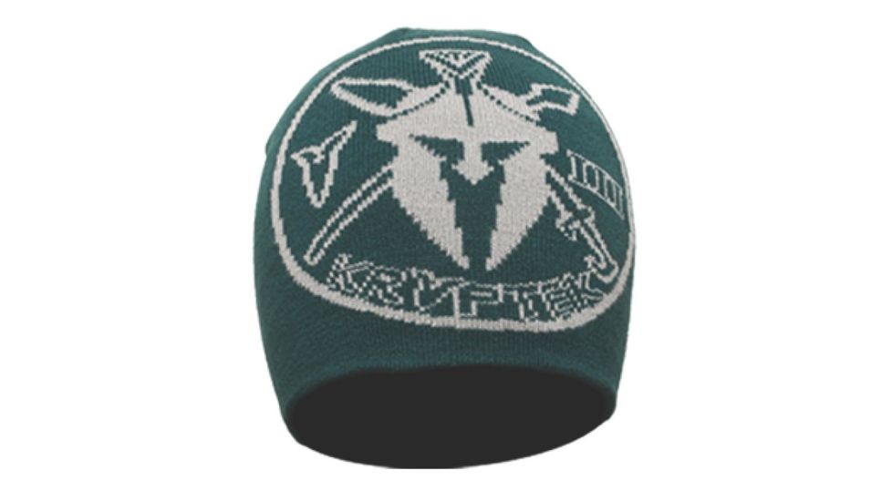 Kryptek Unit Patch Beanie, Dark Green, One Size, 18UNIHDG
