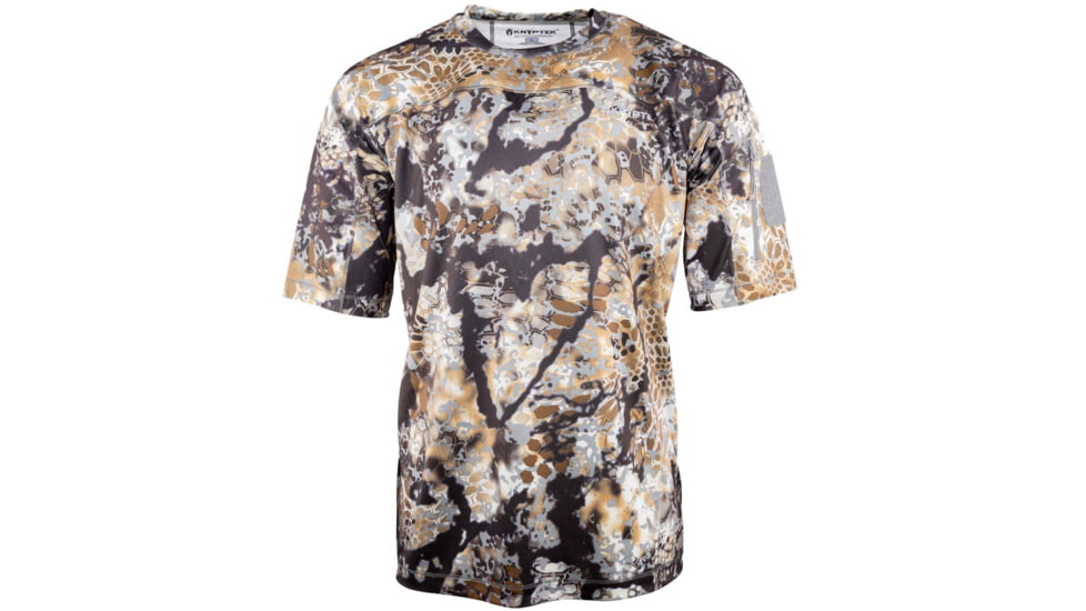 Kryptek Valhalla Collection SS Crew Tops - Mens, Skyfall, 2XL, 18VALSSRSF7
