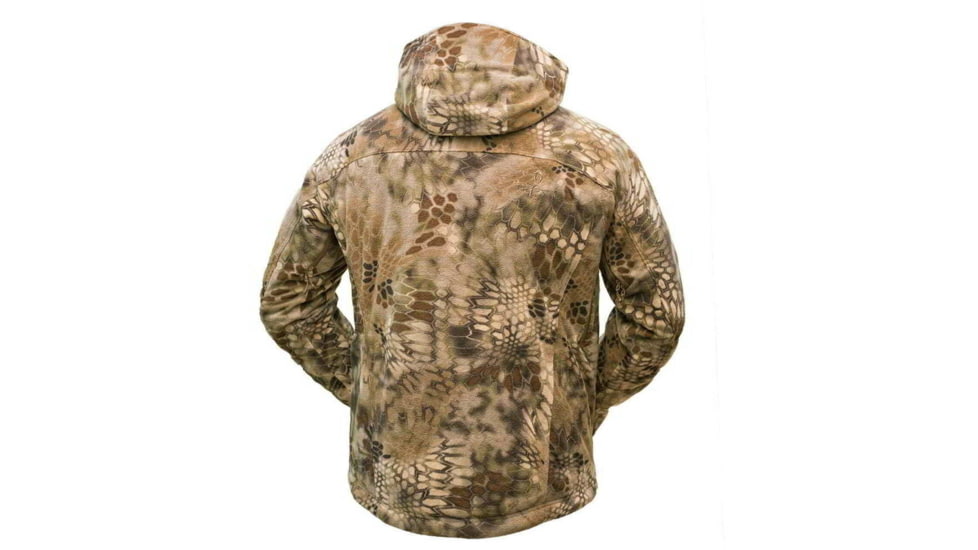 Kryptek Vellus Jacket - Mens, Large, Highlander, 16VELJH5
