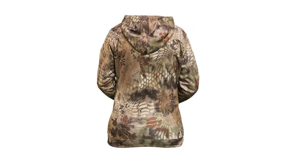 Kryptek Womens Zenobia Hoodie, Highlander/Tan, Extra Large 15ZENTHT6