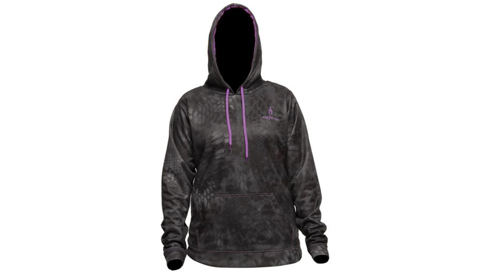 Kryptek Womens Zenobia Hoodie, Typhon/Purple, Extra Large 15ZENTTP6