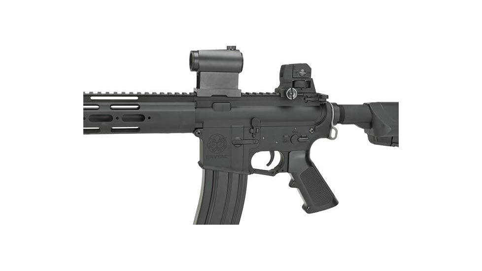 Krytac / KRISS USA Alpha CRB Airsoft AEG Rifle, Black, Large, KTAEG-APCRB-BK01