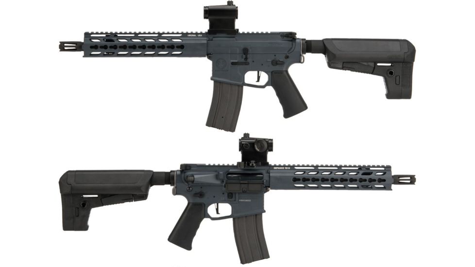 Krytac / KRISS USA Full Metal Trident MKII CRB Airsoft AEG Rifle, 400 FPS, Combat Grey, Large, KTAEG-TR2CRB-CG01