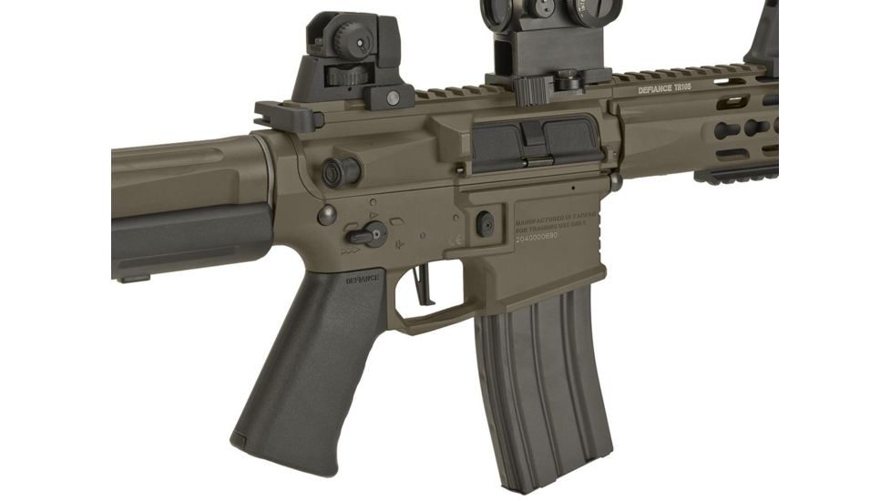 Krytac / KRISS USA Full Metal Trident MKII PDW Airsoft AEG Rifle, Dark Earth, Large, KTAEG-TR2PDW-FDE01