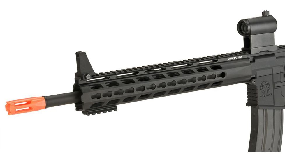 Krytac / KRISS USA Full Metal Trident MKII SPR Airsoft AEG Rifle, Black, Large, KTAEG-TR2SPR-BK01