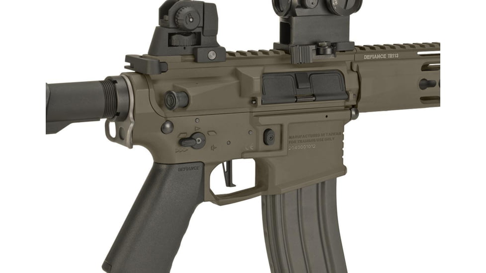 Krytac / KRISS USA Full Metal Trident MKII SPR Airsoft AEG Rifle, Dark Earth, Large, KTAEG-TR2SPR-FDE01