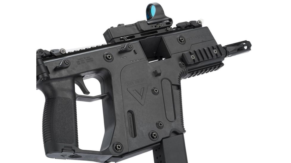 Krytac / KRISS USA Licensed Kriss Vector Airsoft AEG SMG Rifle, Black, Large, KTAEG-VSMGF-BK01