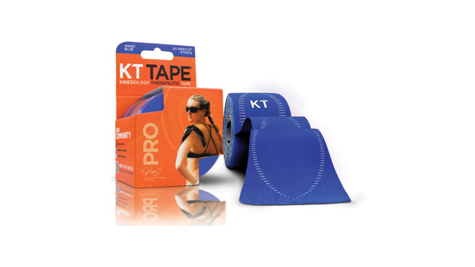 KT Tape Pro Synthetic Tape, Pre-Cut, Red 857879003614