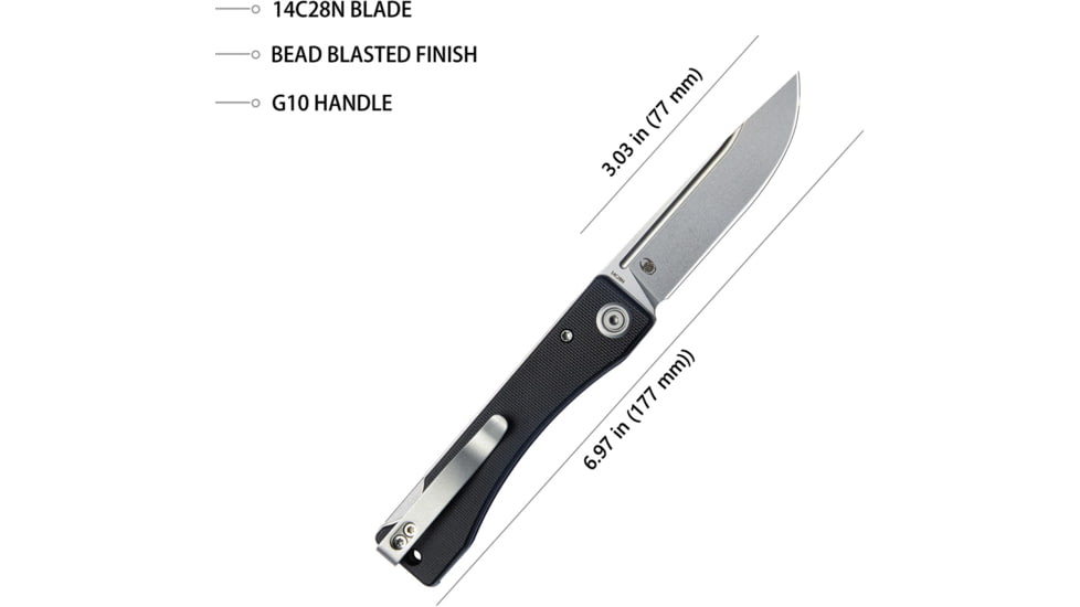 Kubey Akino Lockback Black